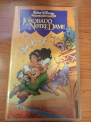 VHS Disney Jorobado de Notredame