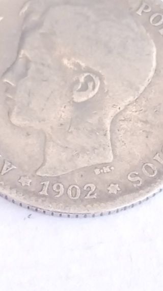 1 peseta 1902 *19*02 Madrid SM V