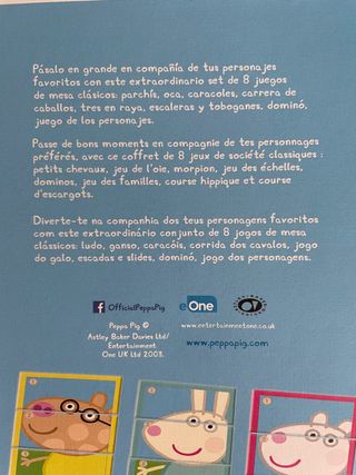 Juegos de mesa Peppa Pig
