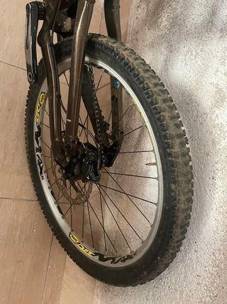 scott fr 10 talla S cuadro fisurado