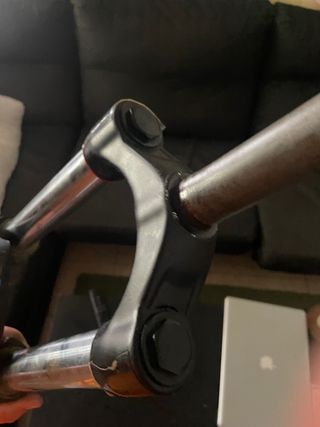 scott fr 10 talla S cuadro fisurado