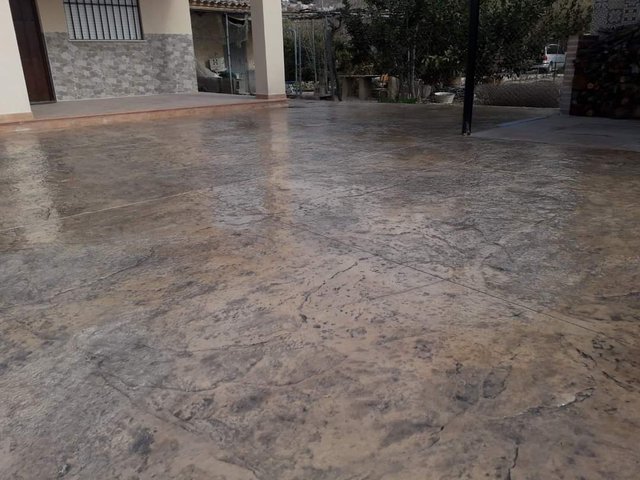 hormigon impreso