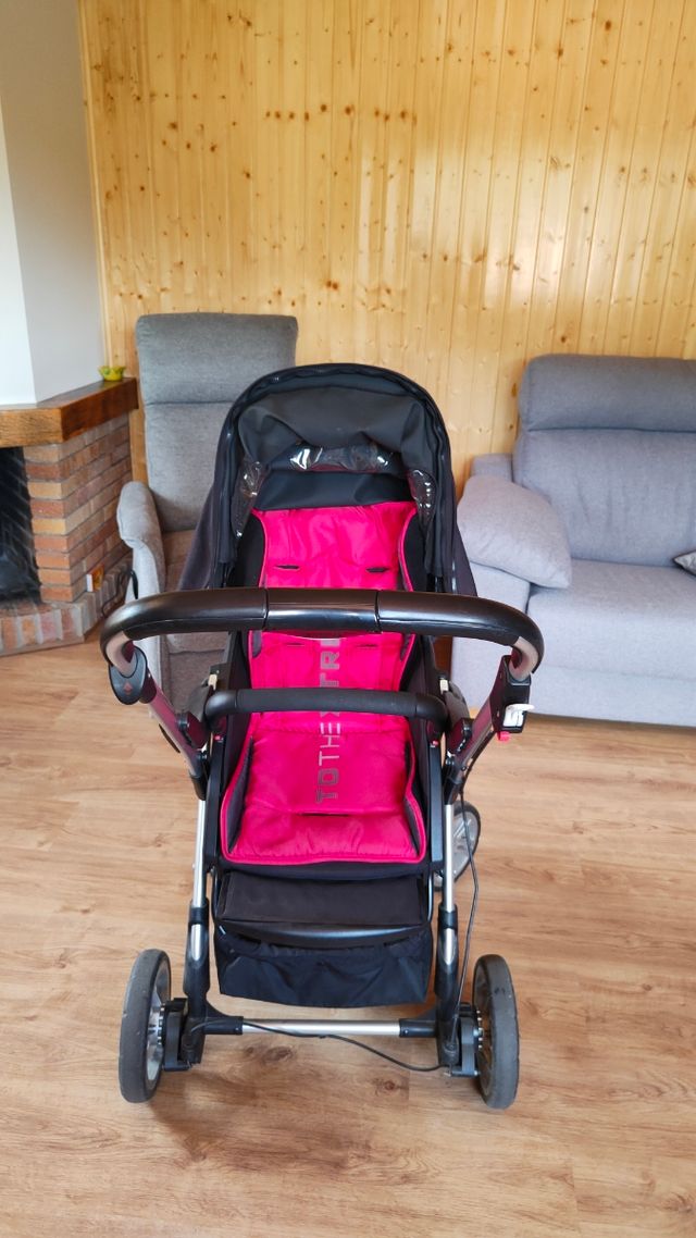 Cochecito + Maxi-Cosi + sillita.