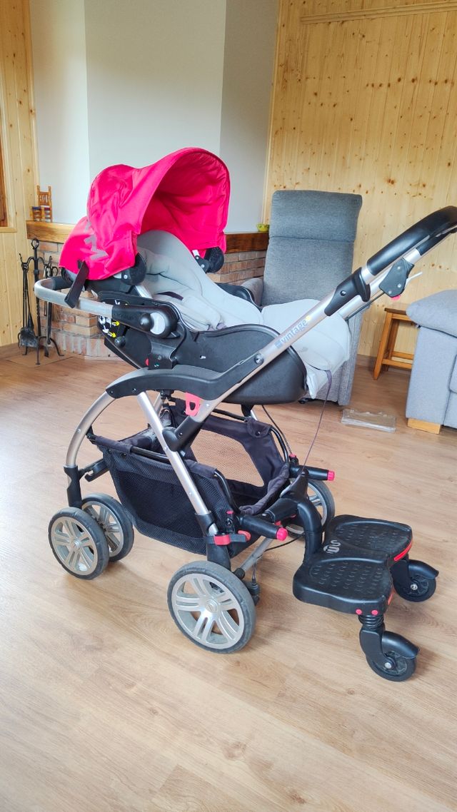 Cochecito + Maxi-Cosi + sillita.