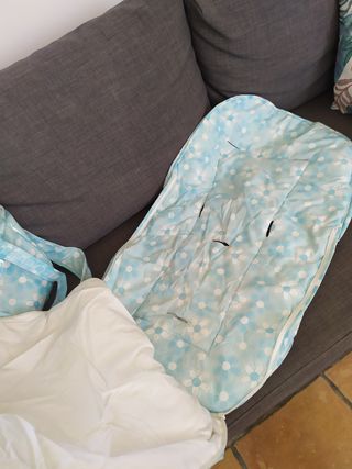 Funda carrito bebé + bolso a juego