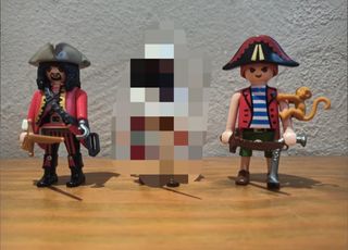 Playmobil piratas.