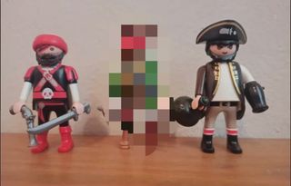 Playmobil piratas.