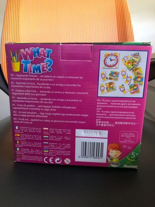 Juego educativo para aprender las horas