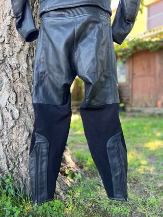 Traje Moto Cuero Mujer - Dos Piezas