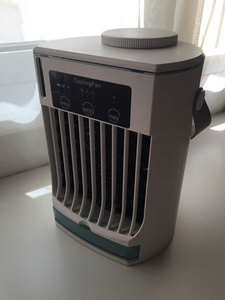 Ventilador usb portátil 4 en 1 digital