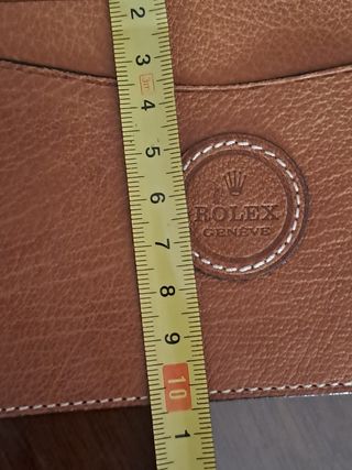 tarjetero Rolex piel