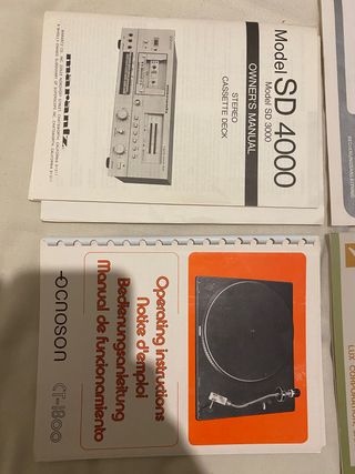 Giradischi Hifi vintage Oconson ct 1800