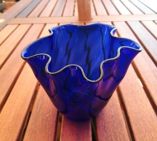 Vaso veneziano a fazzoletto, anni 70