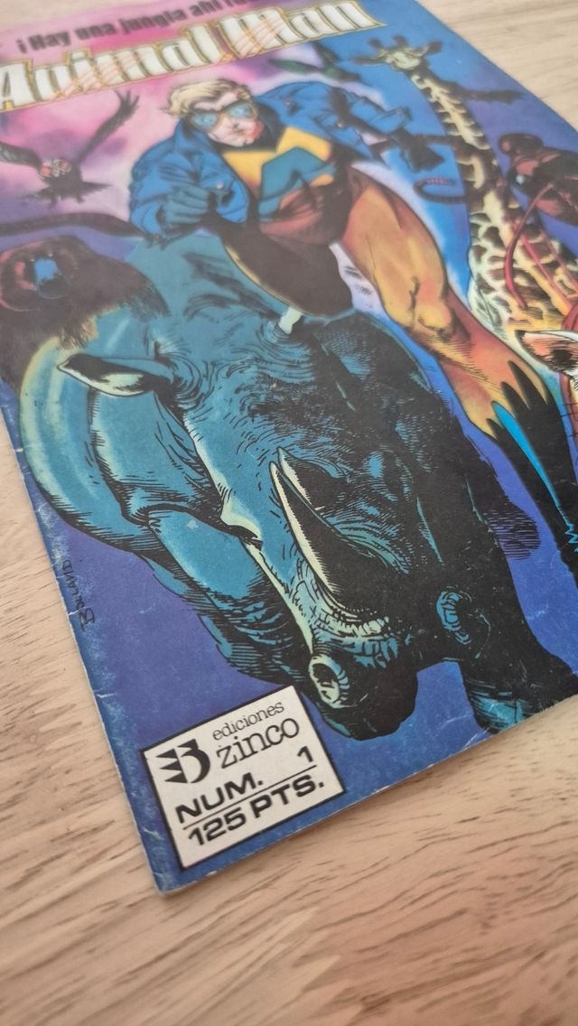 Lote de grapas Zinco (DC) - Animal Man, Legión...