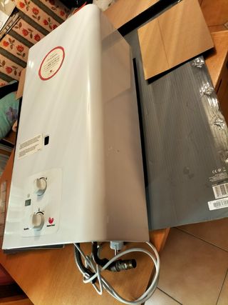 Calentador de agua a Gas Natural