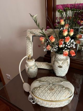 Juego de tocador carey