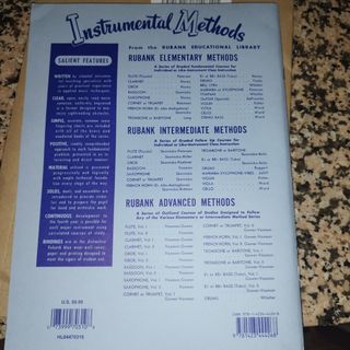 Libro advanced method clarinet 1