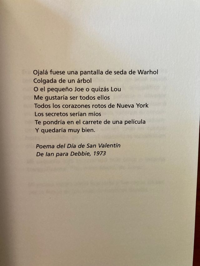 La vida de Ian Curtis. Deborah Curtis.