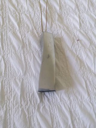 jarrón pequeño plateado