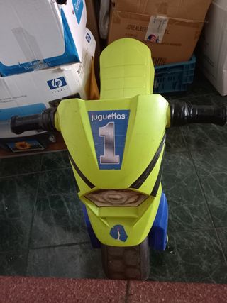 Moto correpasillos para niños, niñas