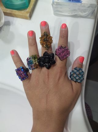 Anillos cristal Swarovski