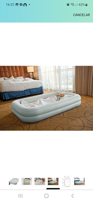 Colchon hinchable niños intex