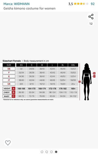 Disfraz geisha japonesa