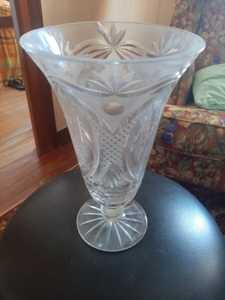 Jarrón de cristal