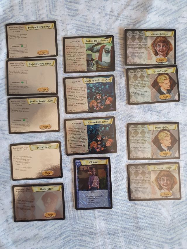 Cartas Harry Potter TCG