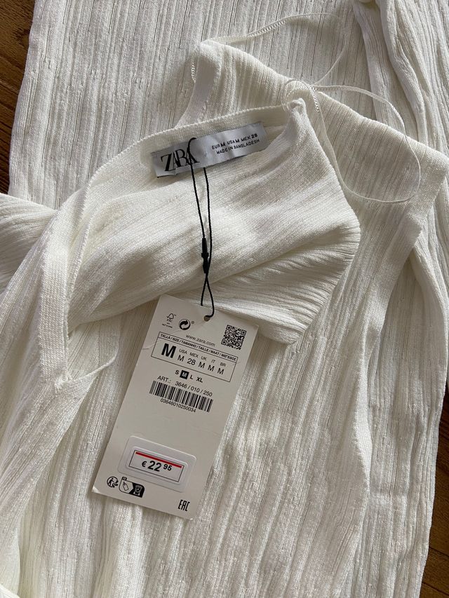 conjunto zara talla M