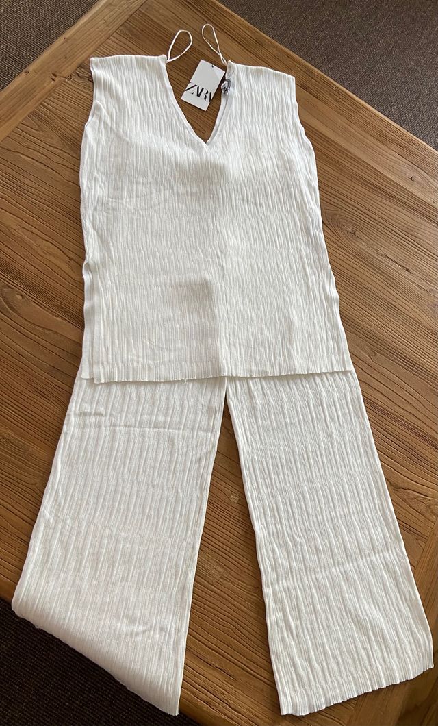 conjunto zara talla M