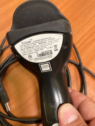 Lector codigo de barras + soporte