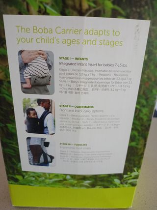 Mochila portabebés Boba Kangaroo