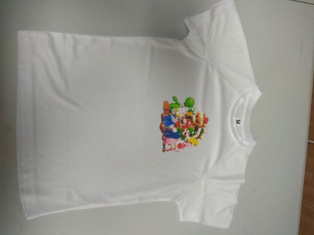 Camisetas niño de Mario Bros