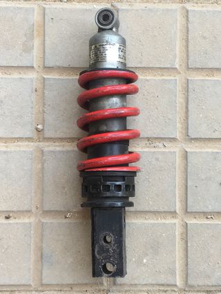 Amortiguador trasero de moto