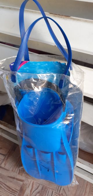 set maschera e pinne  regolabili 38/40