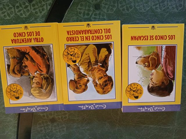 Libros colección los Cinco