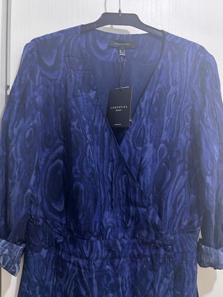 VESTIDO VISCOSA CORTEFIEL TALLA M