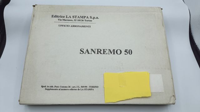 Lotto 18 fascicoli "Sanremo 50".Nuovi.