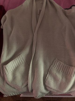 chaquetas punto largas mujer