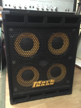 Amplificador Sinmarc + Pantalla MarkBass 4x10