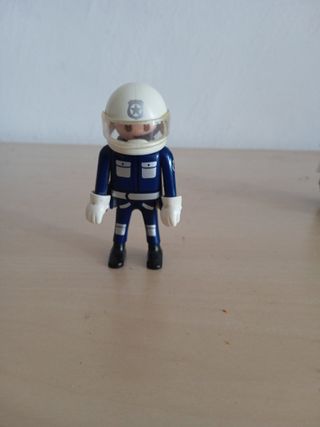 Playmobil Camión SWAT + Moto policía + figuras