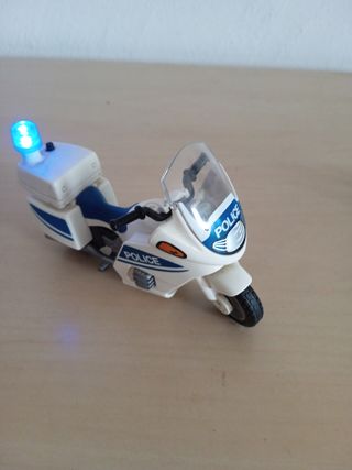 Playmobil Camión SWAT + Moto policía + figuras