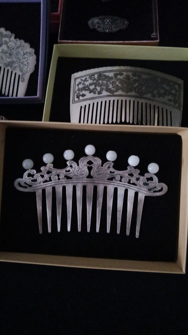 peinetas para huertana oro y plata viejo