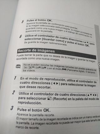 Manual en español de Pentax MX-1 Manual en español