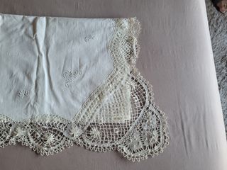 Juego sábana antigua