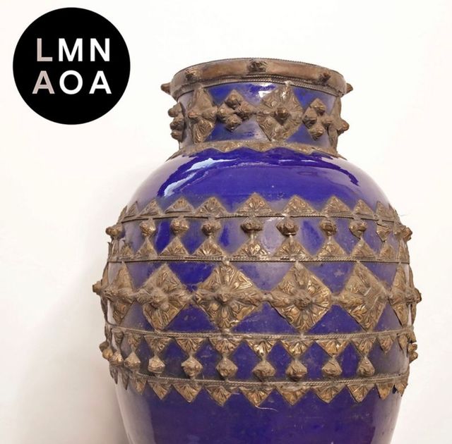 Jarrón cerámica marroquí. Art0107.