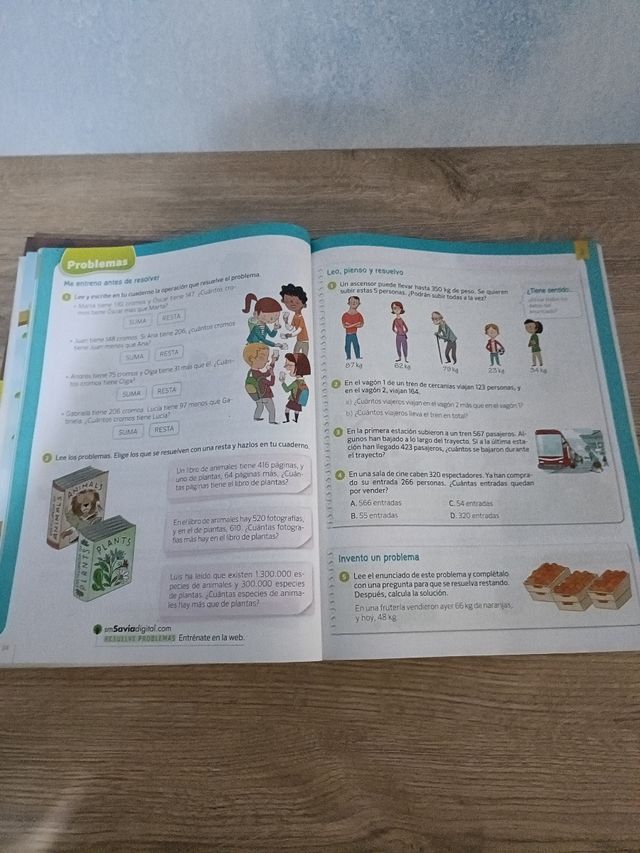 Libros SM savia 3° de primaria