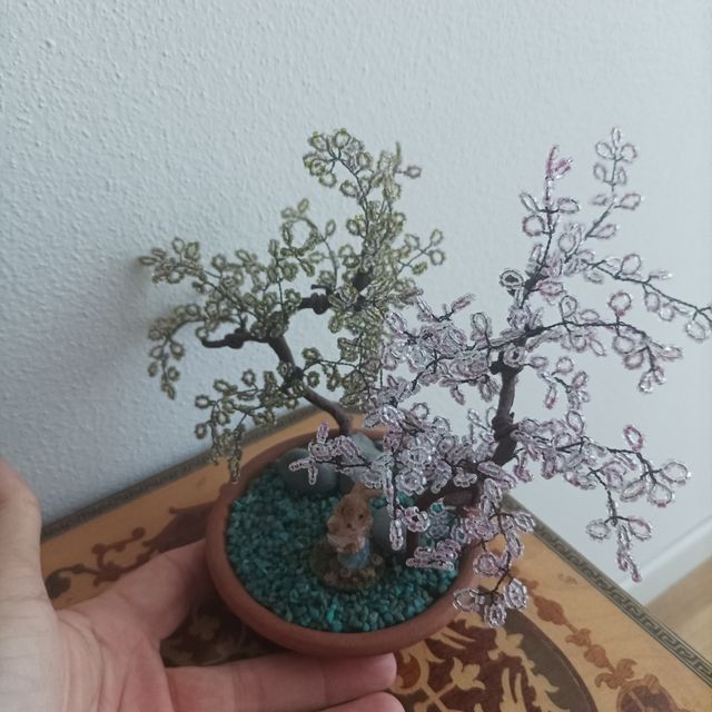 bonsai vetro murano Venezia Italy vaso fatto mano
