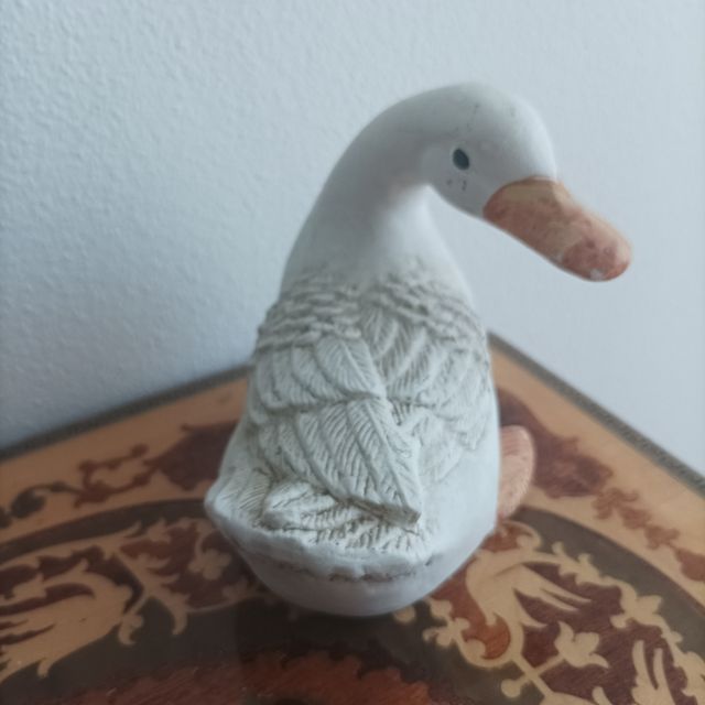 papera oca bianca paperella ceramica collezione